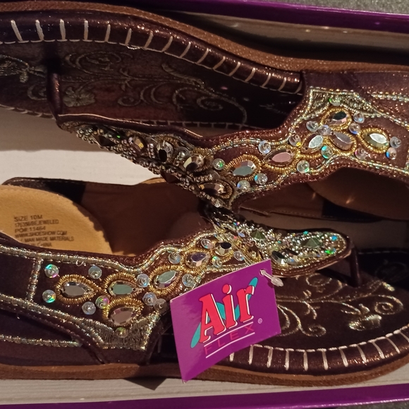 Boho brown sandals - Picture 2 of 6